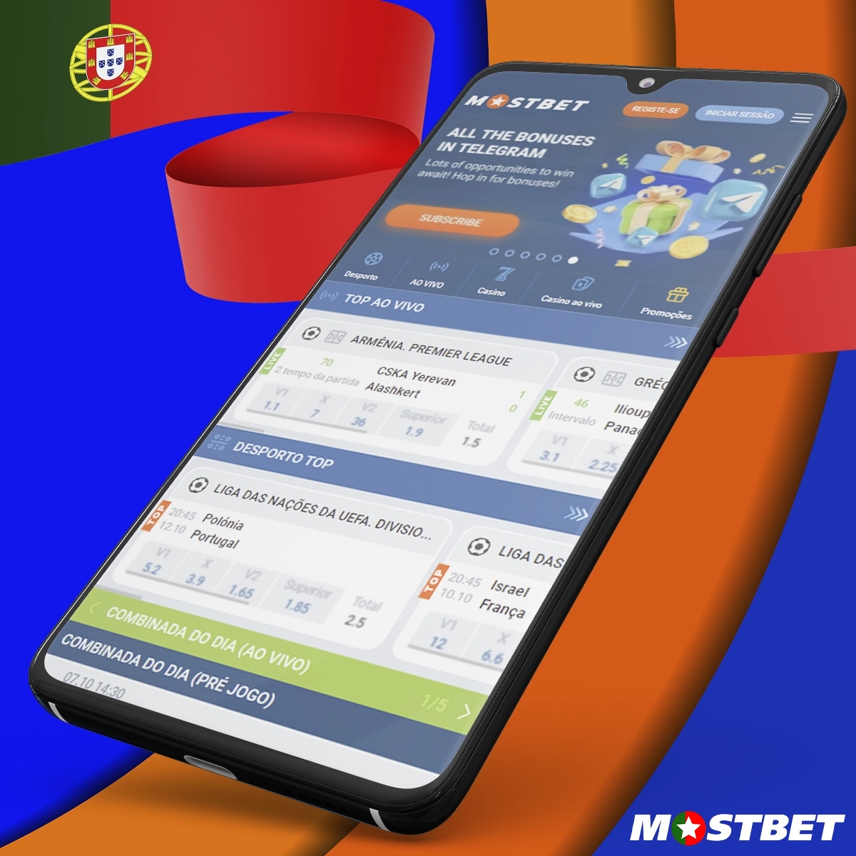 Instruções sobre como instalar a aplicação móvel Mostbet no Android