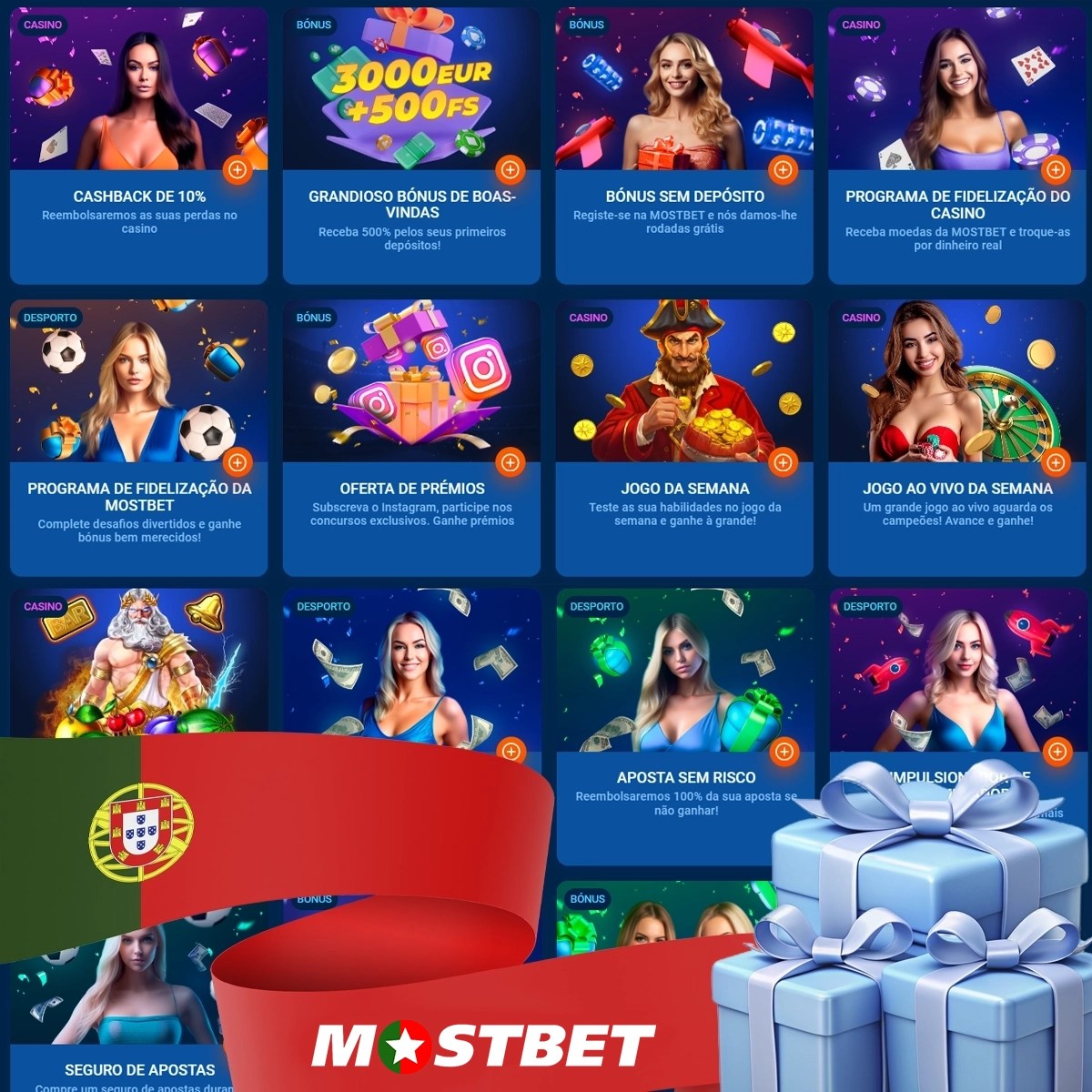 Análise dos bónus e promoções da Mostbet